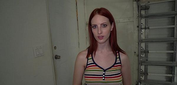  Fucking My Hot Step-Sister Alex in the Garage
